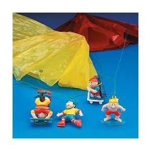  Sport Figure Paratroopers (4 dozen)   Bulk Toys & Games