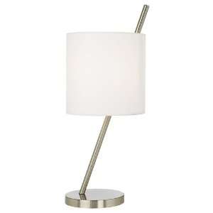  Tilt Arm Linen Shade Accent Table Lamp: Home Improvement