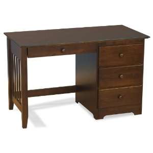   Walnut Atlantic Furniture Windsor Wood Computer Desk: Office Products