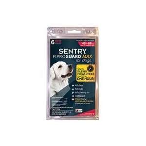  SENTRY FIPROGUARD MAX FOR DOGS, Color 6 MONTH; Size 45 88 POUNDS 