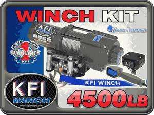 KFI4500 LB Winch w/Mount Kit 2007 10 Kubota RTV1100  