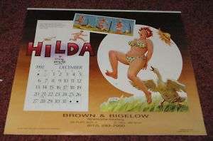 1993 Hilda Full Year Pin Up Calendar Duane Breyers  