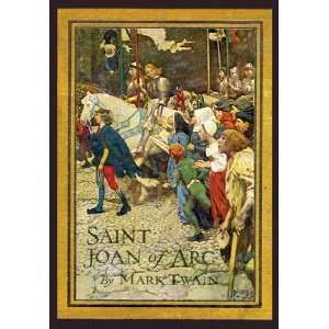  Saint Joan of Arc 20X30 Canvas Giclee: Home & Kitchen