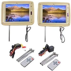   Built In 2 Free Remotes + 16:9 Wide Screen Mobile Theater Display