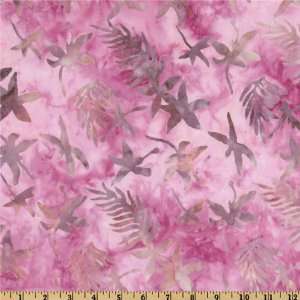  44 Wide Tonga Batik Gelato Sunprint Fern Tea Rose Fabric 