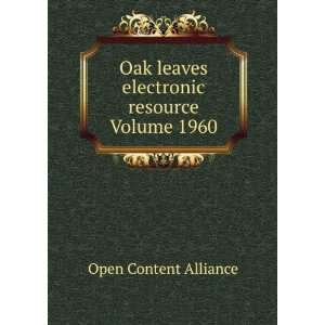   leaves electronic resource Volume 1960: Open Content Alliance: Books