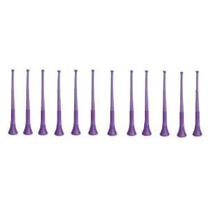    Purple Collapsible Stadium Horns (1 Dozen) 