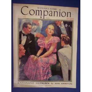 : Woman,s Home Companion Magazine June 1934 (Cover Only)woman Sitting 