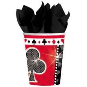  Casino Card Party Paper Cups Case Pack 3 