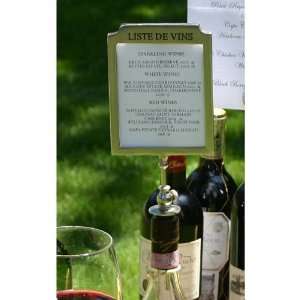  Liste de Vins Wine Bottle Stopper: Kitchen & Dining