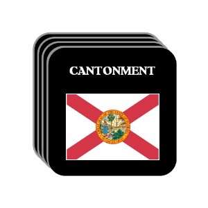  US State Flag   CANTONMENT, Florida (FL) Set of 4 Mini 