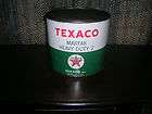 VINTAGE TEXACO 5 LB. FULL GREASE CAN ANTIQUE OLD RARE OIL CAN