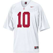 Nike Alabama Crimson Tide Replica #10 Football Jersey   