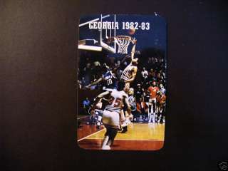 Georgia Bulldogs 1982 83 NCAA basketball schedule  