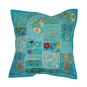 Attractive Home Decor Cushion Covers with Patch Work Size 16 X 16 
