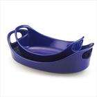 Rachael Ray Quality 2 Piece Oval Baker Set Bubble & Brown (Blue) By 