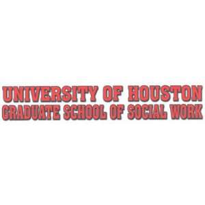   of Houston Cougars Uh Grad Sch Social Work