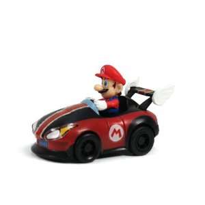   Gacha TOMY Mario Kart Wii Pull Back Racers   1.5 Mario: Toys & Games