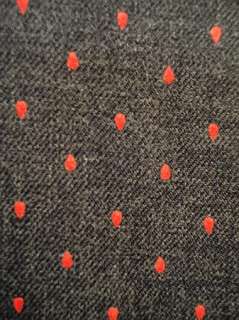 Incredible 50s Vintage Gray & Red Lucy Dress B38 Minx Modes  