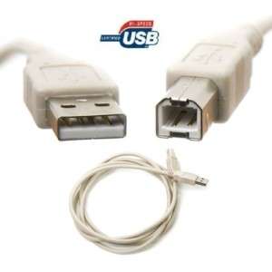 6Ft USB 2.0 A B Cable/Cord for HP Deskjet D1660 Printer  