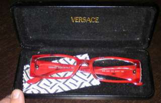 Original Versace Brille ROT *neuwertig* dominantes Gestell in Schwerin 