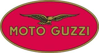 Moto Guzzi ovales Werbeschild Werbetafel Logo 30 X 40  