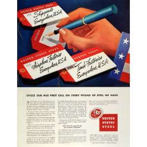   First Call WWII Fred Chance Art   Original Print Ad