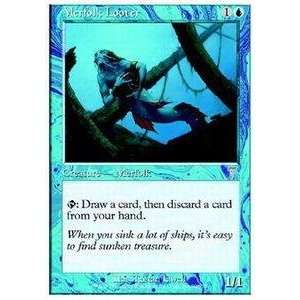   Magic the Gathering   Merfolk Looter   Seventh Edition Toys & Games