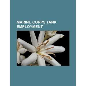  Marine Corps tank employment (9781234040185) U.S 
