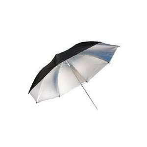    Savage 40 Silver Umbrella with Black Cover.