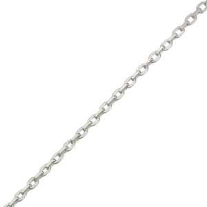   Hammered Filed Trace Chain in Sterling Silver (width 1.89mm) Jewelry