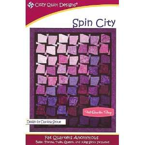  Cozy Quilt Spin City Quilt Pattern   Cozy Quilt Designs 