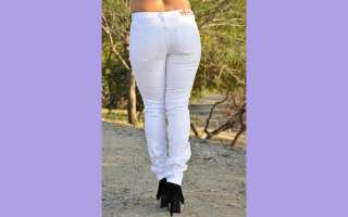 Ripped White skinny from Machine Jeans SZ 0 13 FAST  