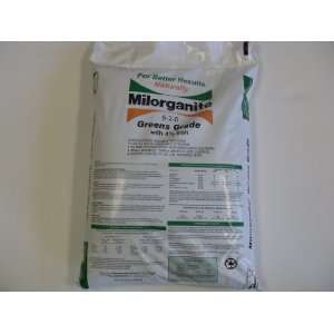   Greens Grade plus 4% Iron Organic Fertilizer   50 Lbs Patio, Lawn