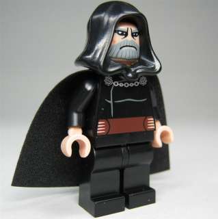 LEGO Star Wars Custom Figur Count Dooku (Sith Lord) mit Machtblitzen 