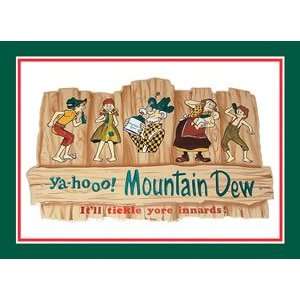  Sign Mountain Dew Hillbilly
