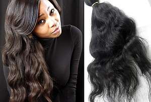   22 Indian Virgin Remy Human Hair Weft, Natural Extensions   Body Wave