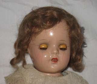1930s UNMARKED 13 COMPOSITION DOLL  