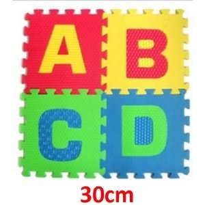 New 26pcs Foam Alphabet Letter Puzzle Floor Mat Puzzled Child TOY 30cm 