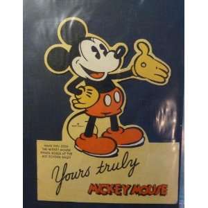  Mickey Mouse   Vintage Advertising Display Cad   Approx. 5 