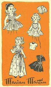 Vintage Doll Clothes Pattern 9041 14 ~ Pedigree, Posie  
