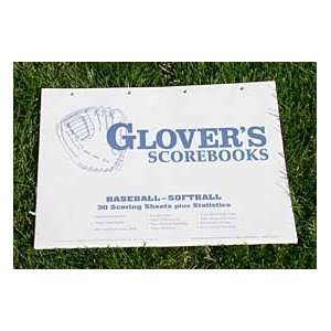 Price/1 PACKAGE)GloverS 30 Game Score Sheets With Stats  