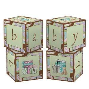   Creative Converting Parenthood Baby Block Centerpiece 