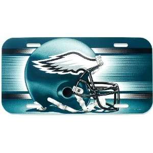   Eagles 6 x 12 Styrene Plastic License Plate #2: Sports & Outdoors