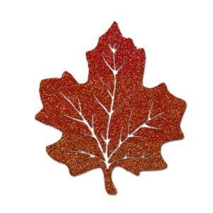  Glittered Maple Leaf Case Pack 132 