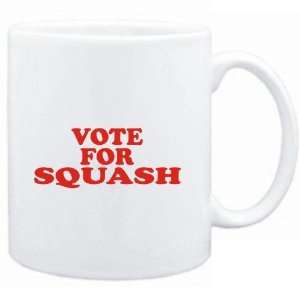  Mug White  VOTE FOR Squash  Sports
