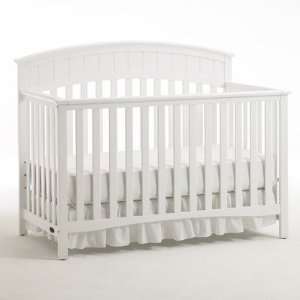 Charleston Classic 4 in 1 Convertible Crib in White 