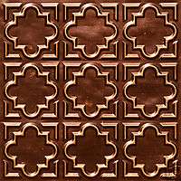 142 Antique Copper TIN Alternative PVC Ceiling Tiles  