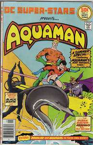 DC Super Stars presents Aquaman #7 comic 1976  