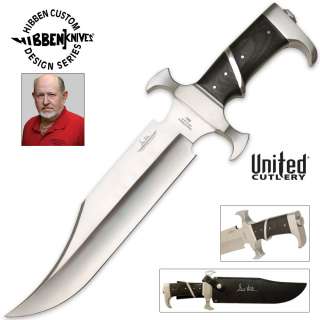 NEW 17.4 Gil Hibben 2011 Eclipse Bowie Knife Autographed Edition w 